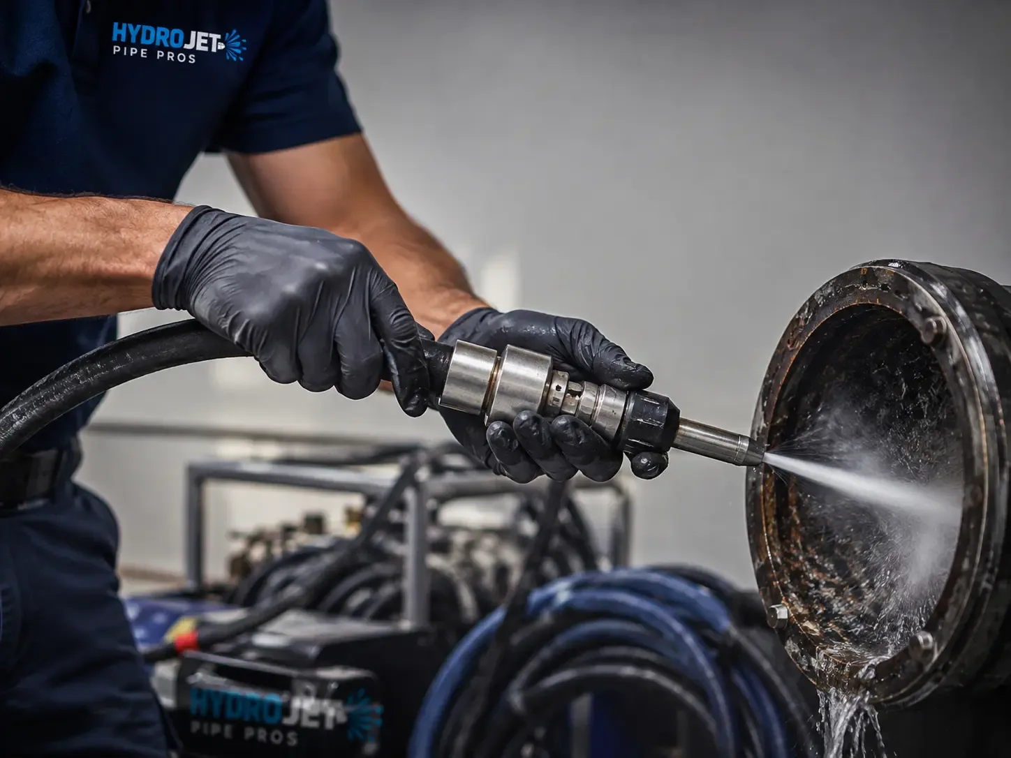 Hydro Jet Pipe Descaling in Hustle, VA